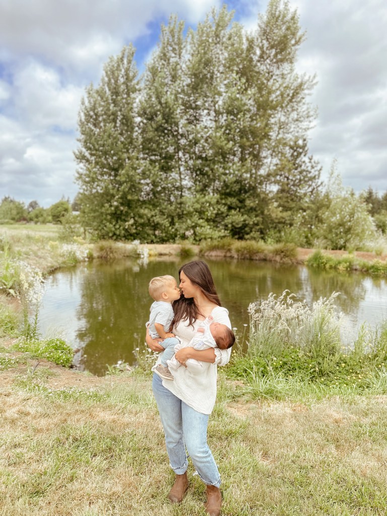 My babies and I by our pond :)